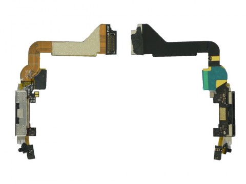 Шлейф/FLC iPhone 4 с системным разъемом (разъемом зарядки)