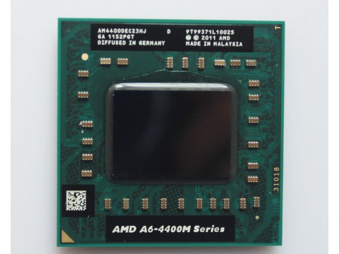 Процессор для ноутбука AMD A6 4400M/2.7 ГГц-3.2ГГц/4 ядра/Socket FS1 (FS1r2)/am4400dec23hj