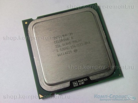 Процессор INTEL LGA775/Celeron D 2.53 Ghz/256/533/04A