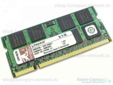 Память для ноутбука DDR2/1 Gb/PC2-5300 (667МГц)