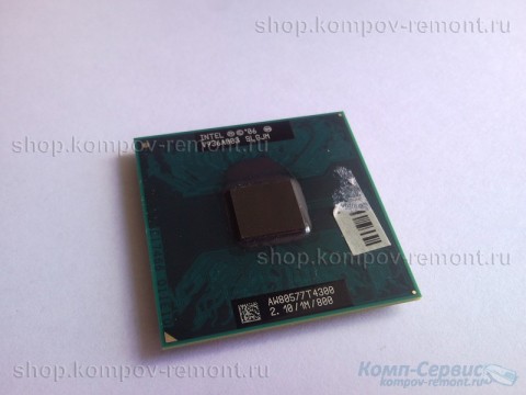 Процессор для ноутбука Intel Core 2 Duo T4300/2.1/1M/800/AW80577T4300/mPGA478MN (Socket P)