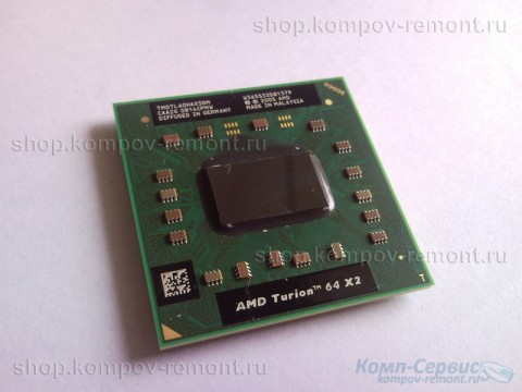 Процессор для ноутбука AMD Turion 64 X2 (2000MHz)/Socket S1 (S1g1)/TMDTL60HAX5DM