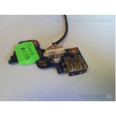 Плата USB с кнопкой включения для Samsung RV515 (BA92-07502A)