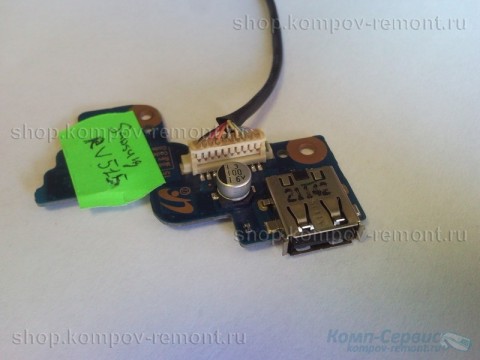 Плата USB с кнопкой включения для Samsung RV515 (BA92-07502A)