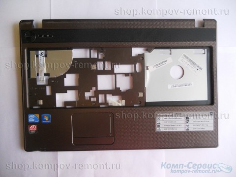 Верхняя панель нижней части корпуса от Acer Aspire 5742G, коричневая