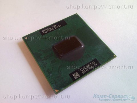 Процессор для ноутбука Intel Pentium M 740/RH80536/1.73/2M/533