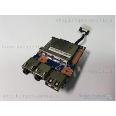 Плата USB/Audio/Card Reader от Lenovo V570C/B570 (48.4PA04.01M)