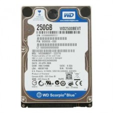 Жесткий диск 2.5" 250 Гб WD wd2500bevt/5400 rpm/8Mb