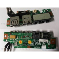 Плата USB/LAN от MSI VR610, EX600 (MS-16352 VER: 0B)