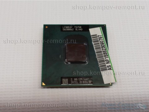 Процессор для ноутбука Intel Core 2 Duo T5750/2.00/2M/667/mPGA478MN (Socket P)