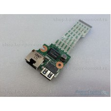 Плата USB/LAN от HP Pavilion 15-e011 (DA0R65TB6D0)