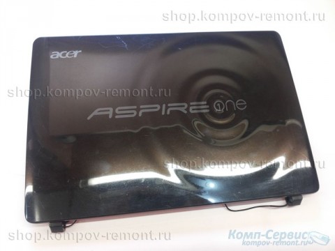 Крышка экрана матрицы от Acer Aspire One 722, чёрная