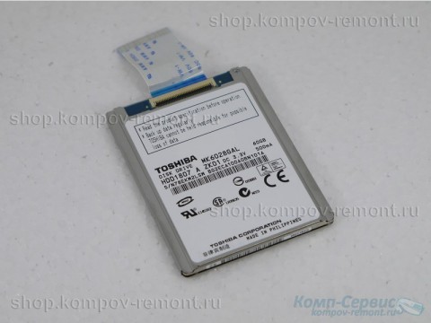 Жесткий диск 1.8" 60 Гб Toshiba MK-6028GAL/4200rpm