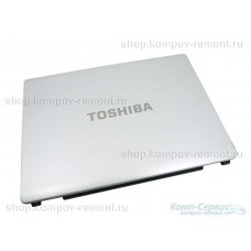 Крышка экрана матрицы от Toshiba L300 (черно-серебристая)