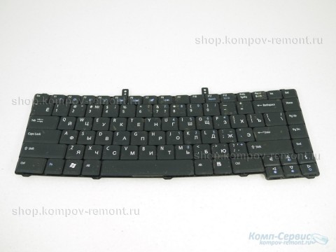 Клавиатура для Acer Extensa 5220, 5630, 5610, 5620 (чёрная, русская) б/у