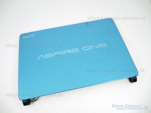 Крышка экрана матрицы от Acer Aspire One D270, голубая