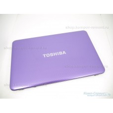 Крышка экрана матрицы от Toshiba Satellite C850 (черно-фиолетовая)