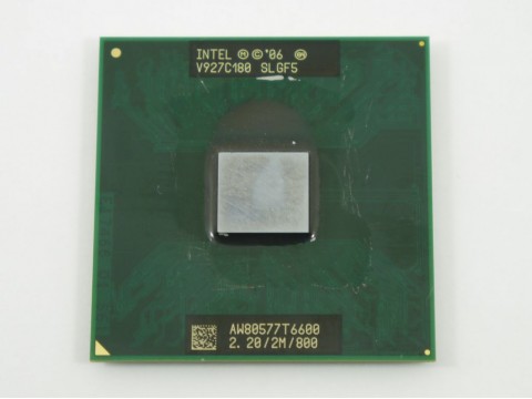 Процессор для ноутбука Intel Core 2 Duo T6600/2.2/2M/800/AW80577T6600/mPGA478MN (Socket P)