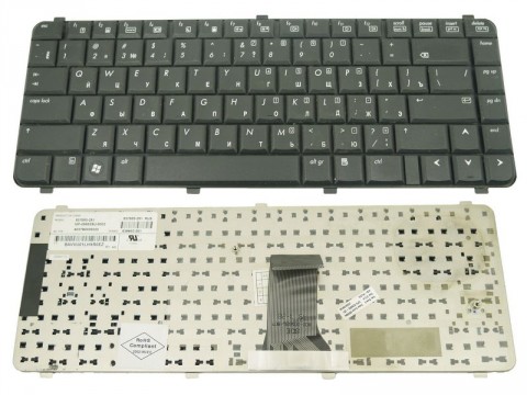 Клавиатура для HP Compaq 615 (черная, русская)