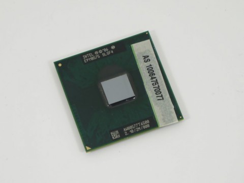 Процессор для ноутбука Intel Core 2 Duo T6500/2.1/2M/ 800/AW80577T6500/ mPGA478MN (Socket P)