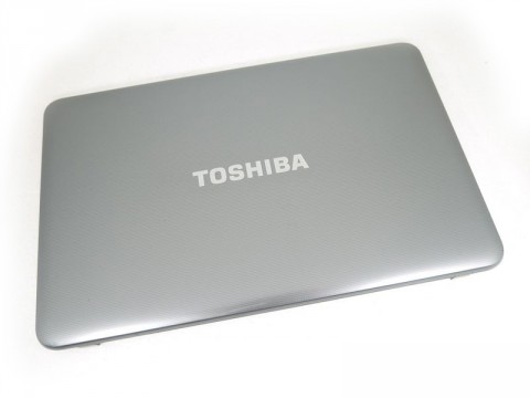 Крышка экрана матрицы от Toshiba Satellite L850D (черно-серая)