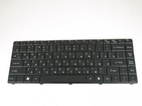 Клавиатура Packard Bell Easynote NJ65 (Z06) (черная, русская)