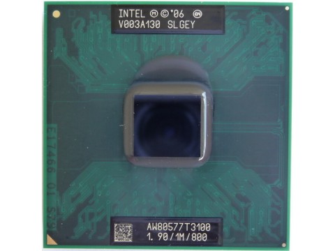 Процессор для ноутбука Intel Celeron Dual-Core T3100/1M Cache, 1.9 GHz/mPGA478MN (Socket P)