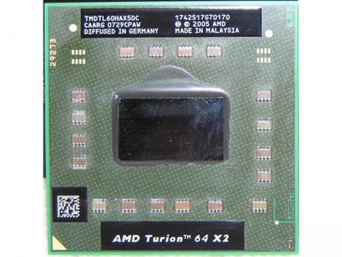 Процессор для ноутбука AMD Turion 64 X2 (2000MHz)/Socket S1 (S1g1)/TMDTL60HAX5DC