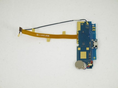 Нижняя плата с Micro usb для ZTE Blade L2 (б/у) wn1k35a1