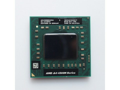 Процессор для ноутбука AMD A4-4300M/Socket FS1/2500-3000MHz/AM4300DEC23HJ