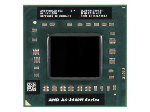 Процессор для ноутбука AMD A6 3410MX series 1.6-2,3 ГГц/4 ядра/Socket FS1