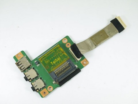 Плата Audio/Usb/Card-reader для ноутбука Lenovo B560 (55.4JW03.001), б/у