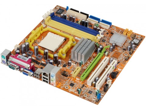 Мат. Плата под AMD Socket AM2/Foxconn WinFast 6100M2MA-RS2H/PCI-E/2*Sata/4*DDR2/microATX