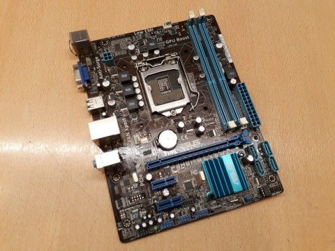 Мат. Плата под Intel LGA 1155/Asus P8H61-MLX3 r 2.0/PCI-E/LAN/4*SATA/2*DDR3/mATX