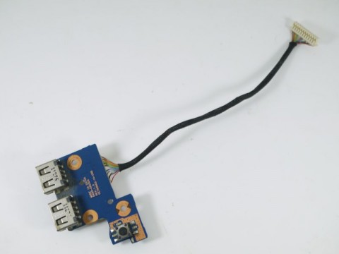 Плата USB с кнопкой включения для Samsung NP300V4A (BA92-08250A)