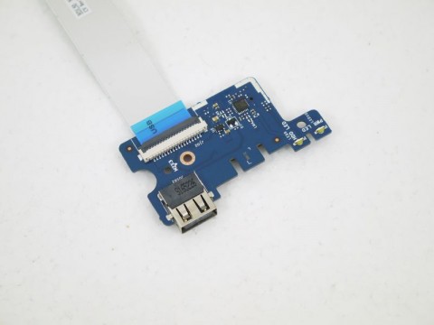 Плата USB/Card-reader/индикации для HP pavilion 15-ba (LS-D702P), б/у