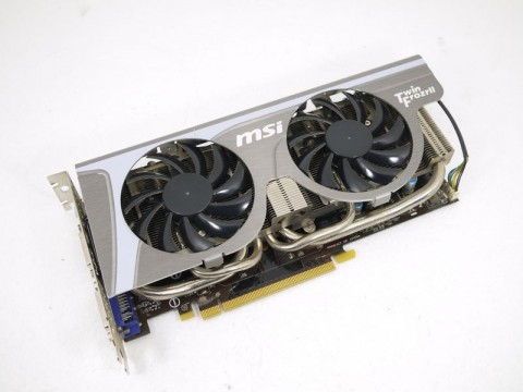 Видеокарта MSI N560GTX-Ti Twin Frozr II/1Gb/256bit/PCI-E, б/у