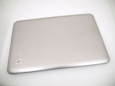 Крышка экрана матрицы от HP dv6-3000, серебристая