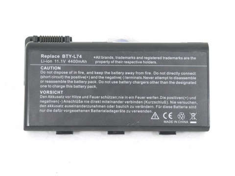 Батарея для для ноутбука MSI A6000, CX600 BTY-L74 (11.1V, 4400mAh, черная), OEM, б/у