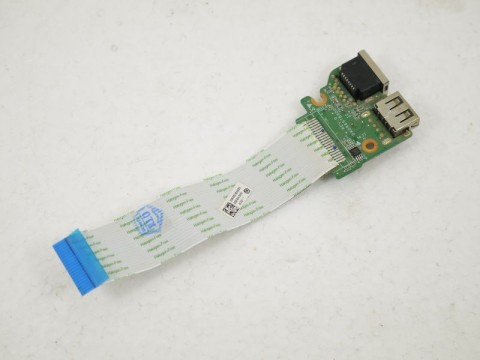 Плата USB/Lan для HP Pavilion 17-e, 15-e (DA0R65TB6D), б/у