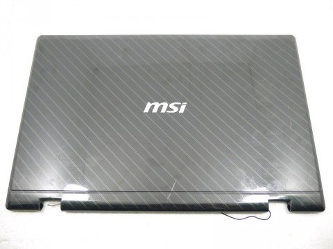 Крышка экрана матрицы от MSI CR630, б/у