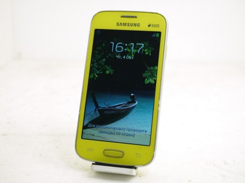 Телефон Samsung Galaxy Star Plus GT-S7262 (желтый), б/у