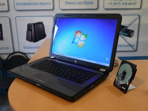 Ноутбук HP Pavilion G6-1210sr /AMD A4-3300M 1.9 Ghz/Radeon HD 6480G/4gb DDR3/HDD 250gb, с з/у