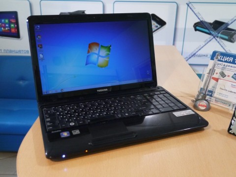 Ноутбук TOSHIBA Satellite L755D-A1K /AMD A4-3305M 1.9 Ghz/Radeon HD 7400M/4gb DDR3/HDD 320gb, с з/у