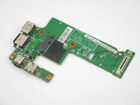 Плата USB/POWER/LAN для Dell Inspiron N5010 (DG15 IO BOARD 09697-1 48.4HH02.011), б/у