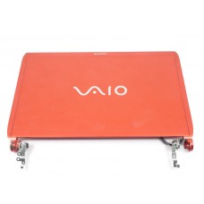 Крышка экрана матрицы для нетбука Sony Vaio PCG-4U2V (VGN-TT46MRG) (C9452), с петлями, б/у