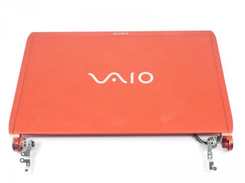 Крышка экрана матрицы для нетбука Sony Vaio PCG-4U2V (VGN-TT46MRG) (C9452), с петлями, б/у