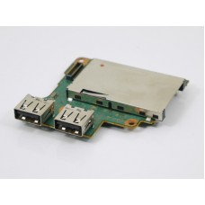 Плата USBx2/Card-reader для нетбука Sony Vaio PCG-4U2V (VGN-TT46MRG) (1-878-117-11), б/у